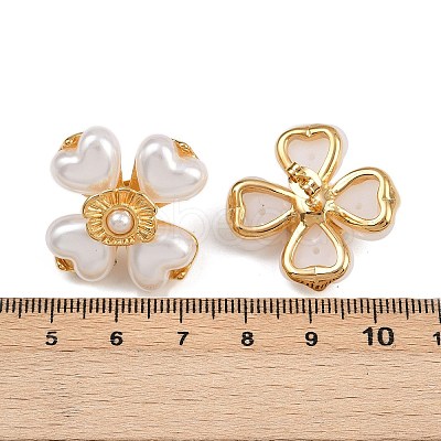 304 Stainless Steel Flower Stud Earrings LS-EJEW-A138-09G-1