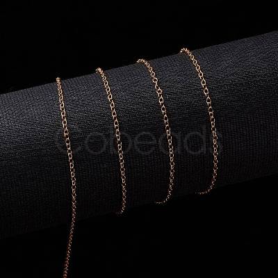 3.28 Feet Brass Cable Chains X-CHC-S003-11G-1