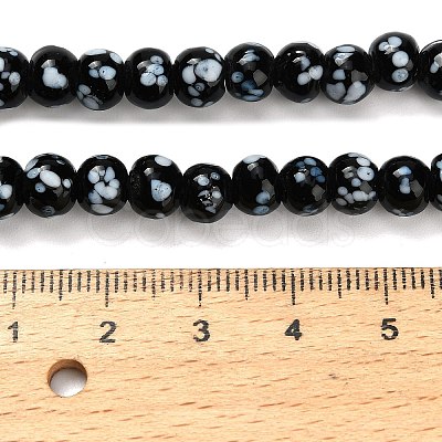 Handmade Lampwork Beads Strands LAMP-H071-01A-06-1