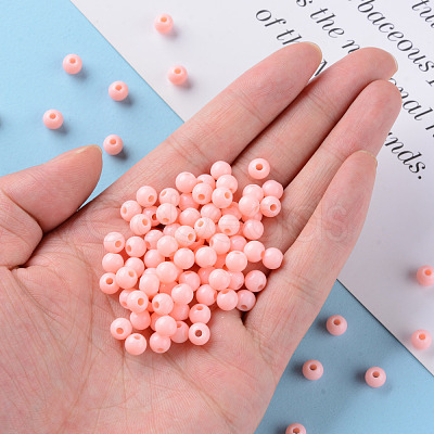 Opaque Acrylic Beads MACR-S370-C6mm-A12-1