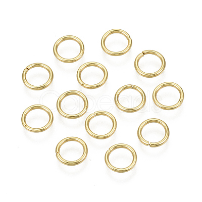 304 Stainless Steel Open Jump Rings STAS-R060-7x1-1