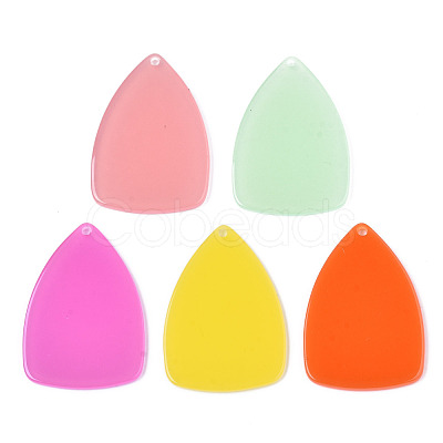Translucent Cellulose Acetate(Resin) Pendants KY-T040-42-1