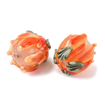 Handmade Lampwork Beads LAMP-F041-02E-1