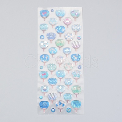 Epoxy Resin Sticker DIY-B009-03F-1