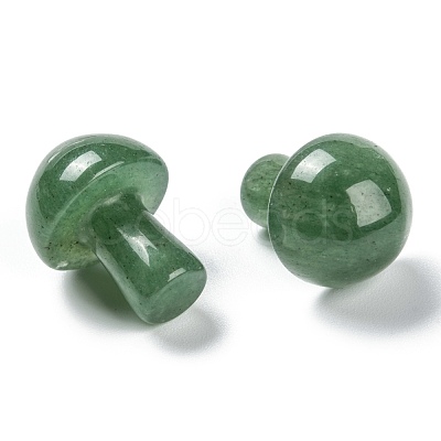 Natural Green Aventurine Mushroom Gua Sha Stone G-L570-A06-1