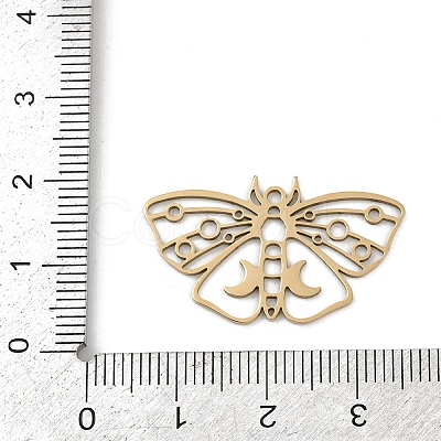 201 Stainless Steel Pendants STAS-U052-03B-G-1