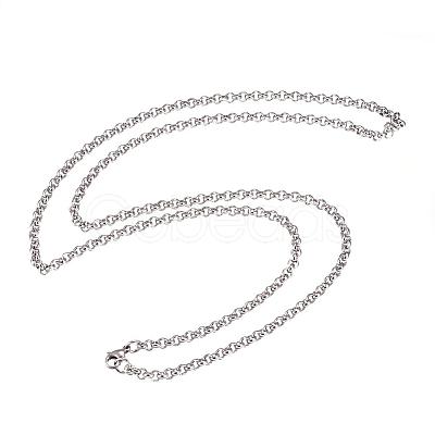 Non-Tarnish 304 Stainless Steel Necklaces NJEW-D281-22-1