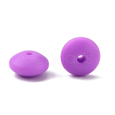 Food Grade Eco-Friendly Silicone Abacus Beads SIL-WH0008-14B-1