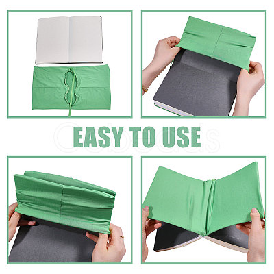 Elastic Cloth Book Cover AJEW-WH0696-009G-1