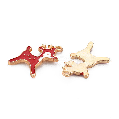Alloy Enamel Pendants ENAM-N054-012E-1