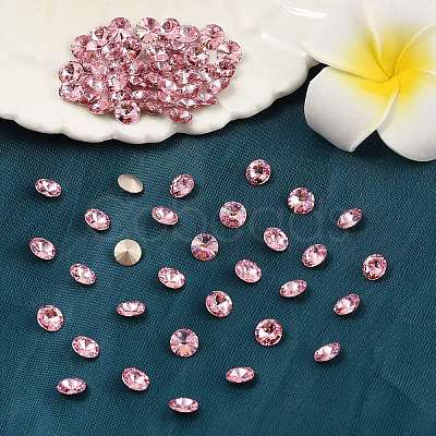 Preciosa&reg MAXIMA Crystal Round Stones Y-PRC-RASS39-70020-1