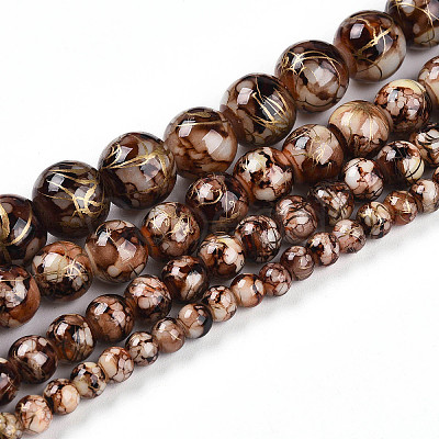 Baking Paint Glass Beads X1-DGLA-N003-4mm-B06-1