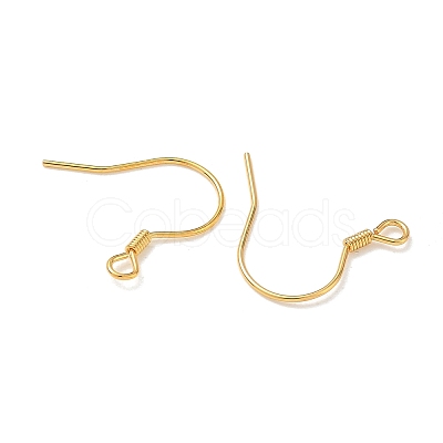 925 Sterling Silver French Hooks with Coil STER-T007-119G-1