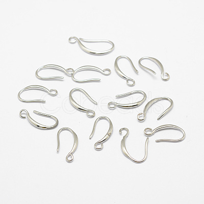 Brass Earring Hooks LS-KK-F714-06S-1