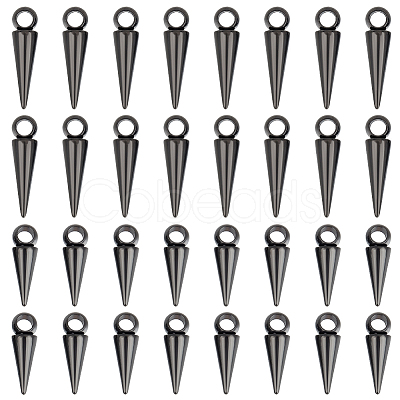 32Pcs 2 Style Stainless Steel Pendants STAS-UN0052-78-1