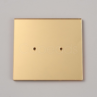 Acrylic Single Earring Display Card EDIS-WH0031-26B-03-1