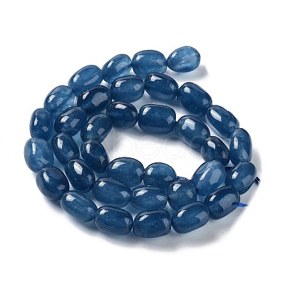 Natural White Jade Beads Strands G-E614-B01-09-1