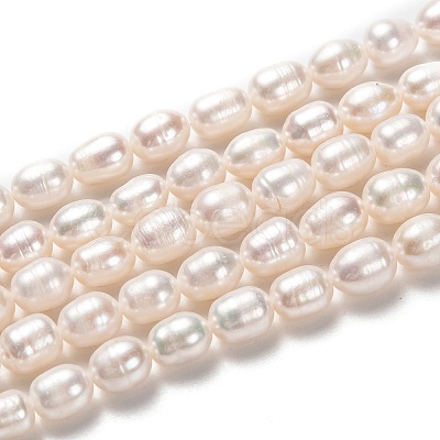 Natural Cultured Freshwater Pearl Beads Strands PEAR-L033-74-1