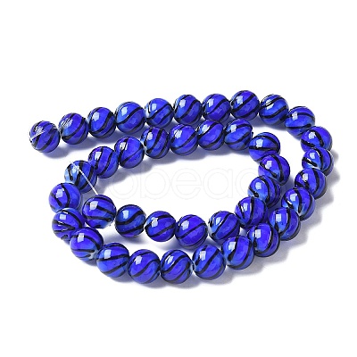 Handmade Transparent Lampwork Beads BLOW-D300-08G-1