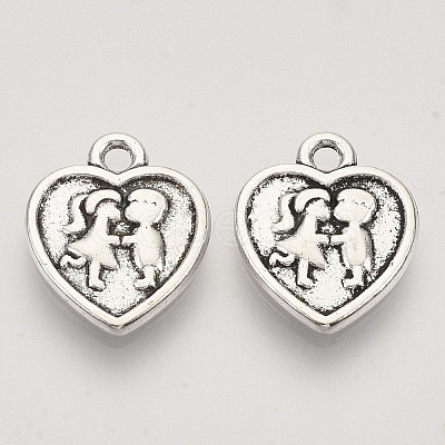 Tibetan Style Alloy Pendants LS-TIBEP-T009-13AS-RS-1