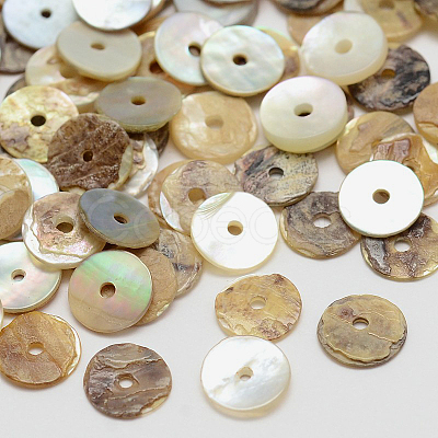 Natural Akoya Shell Beads SHEL-N034-08A-1