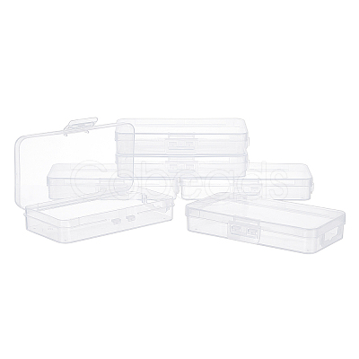 Polypropylene(PP) Storage Containers Box Case CON-WH0073-65-1