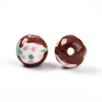 Handmade Porcelain Beads PORC-N009-05B-1