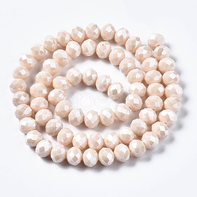 Electroplate Glass Beads Strands LS-EGLA-A034-P10mm-A17-1