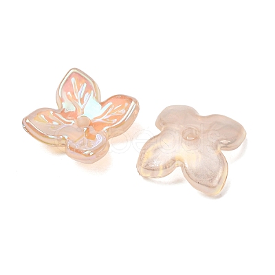 Plating Opaque Acrylic Beads AC-CBA99FE-02-1