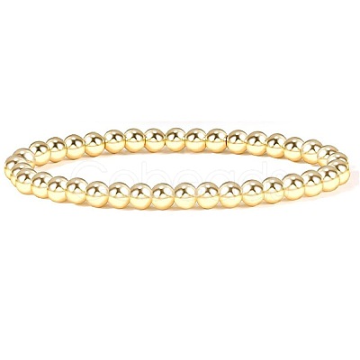 Temperament Magnet Gold Elastic Bracelet Baroque Imitation Pearl Multi layered Layered Bracelet Small and Popular Bracelet BK8855-5-1