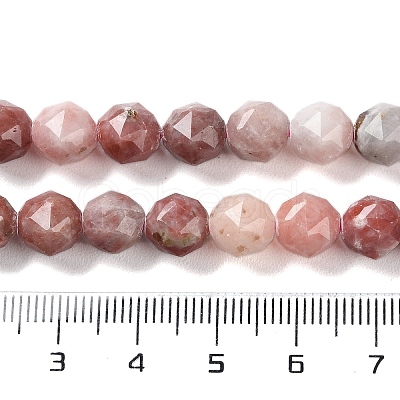 Natural Plum Blossom Jasper Beads Strands G-NH0021-A20-01-1