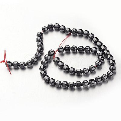 Non-magnetic Synthetic Hematite Bead Strands G-F300-31A-09-1