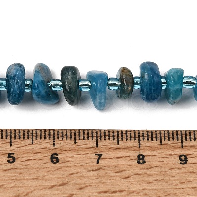 Natural Blue Apatite Beads Strands GG-CBAC13F-E01-01-1
