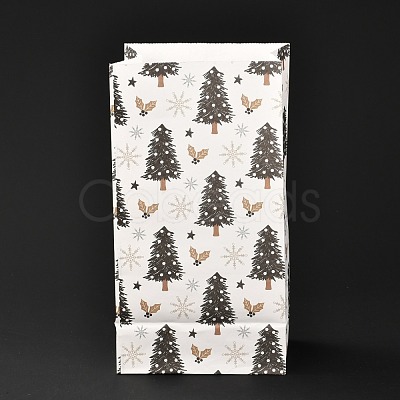 Christmas Theme Rectangle Paper Bags CARB-G006-01K-1