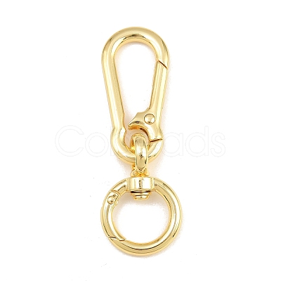 Brass Swivel Clasps KK-CBA78C7-01G-1