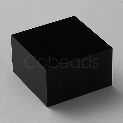 Acrylic Display Pedestals for Jewelry OACR-WH0038-32A-01-1