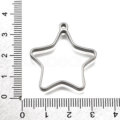 304 Stainless Steel Pendants STAS-S181-01P-J-1