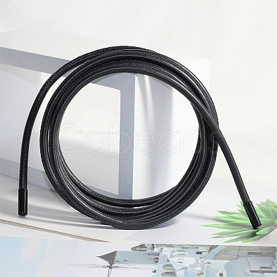 Round PU Leather Cord Tie Knot Belts for Dress DIY-WH20007-802B-02-1