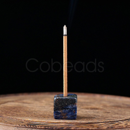 Natural Sodalite Incense Burners INBU-PW0001-17N-1