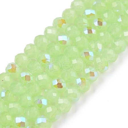 Electroplate Glass Beads Strands EGLA-A044-J3mm-L08-1