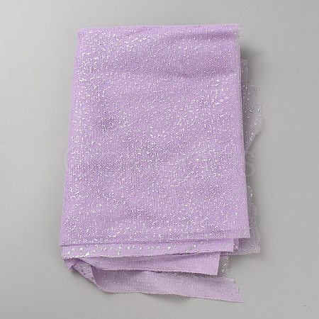 Polyester Silver Point Fabric AJEW-WH20006-90C-1