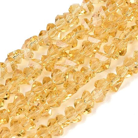 Transparent Glass Beads Strands GLAA-N018-3mm-22-1