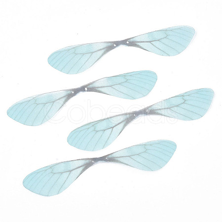 Polyester Fabric Wings Crafts Decoration X-FIND-S322-003H-1
