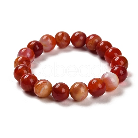Handmade Lampwork Stretch Bracelets BJEW-R312-02A-02-1