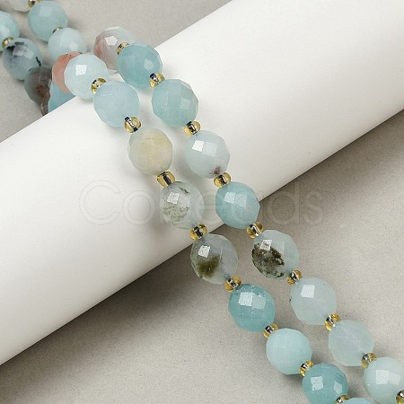 Natural White Jade Beads Strands G-D305-B01-01S-1