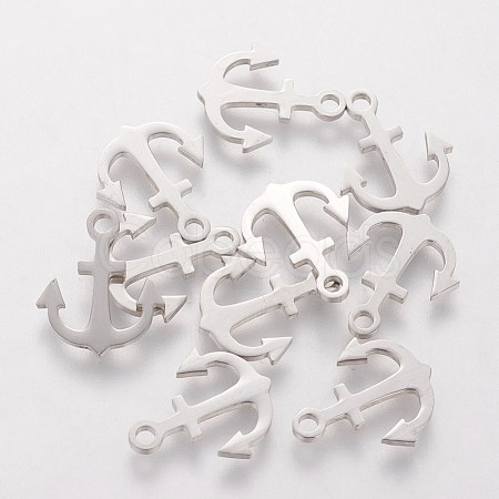 Non-Tarnish 201 Stainless Steel Charms STAS-S105-T163-1