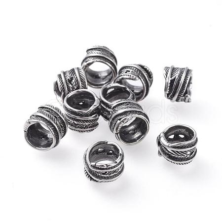 304 Stainless Steel Beads STAS-G153-17AS-1