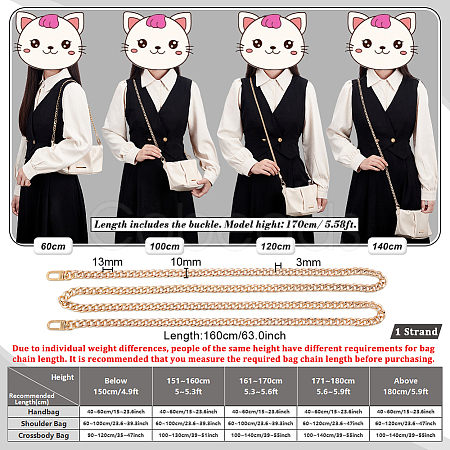Bag Strap Chains IFIN-PH0015-01B-G-1
