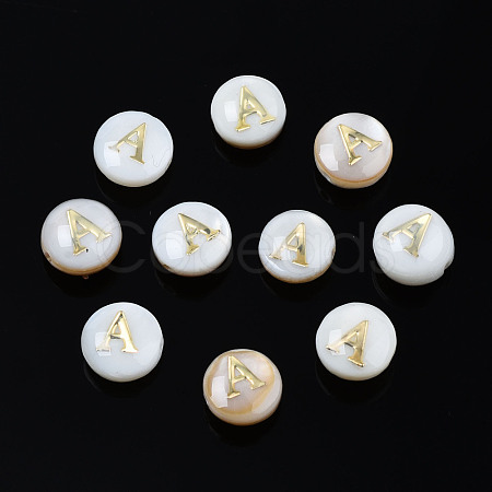 Natural Freshwater Shell Beads SHEL-S278-036A-1
