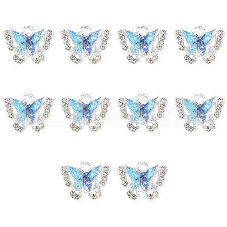 10Pcs Alloy Pendants FIND-YW0009-29E-1